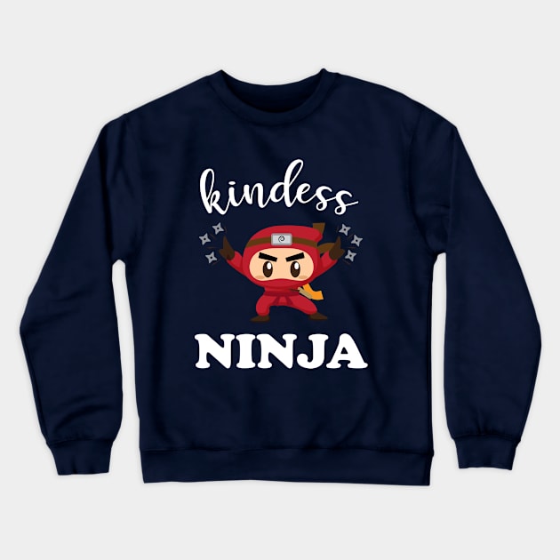 Kindess NINJA Crewneck Sweatshirt by Vappi